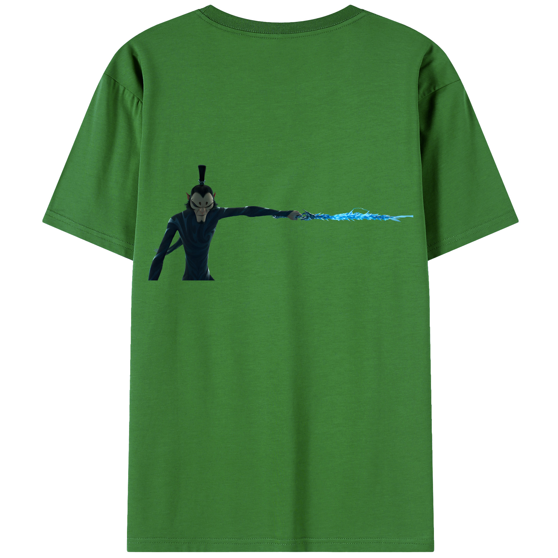 （画像用） Ne Zha 2 ナタ 魔童の大暴れ レディース半袖Tシャツ(バックプリント)